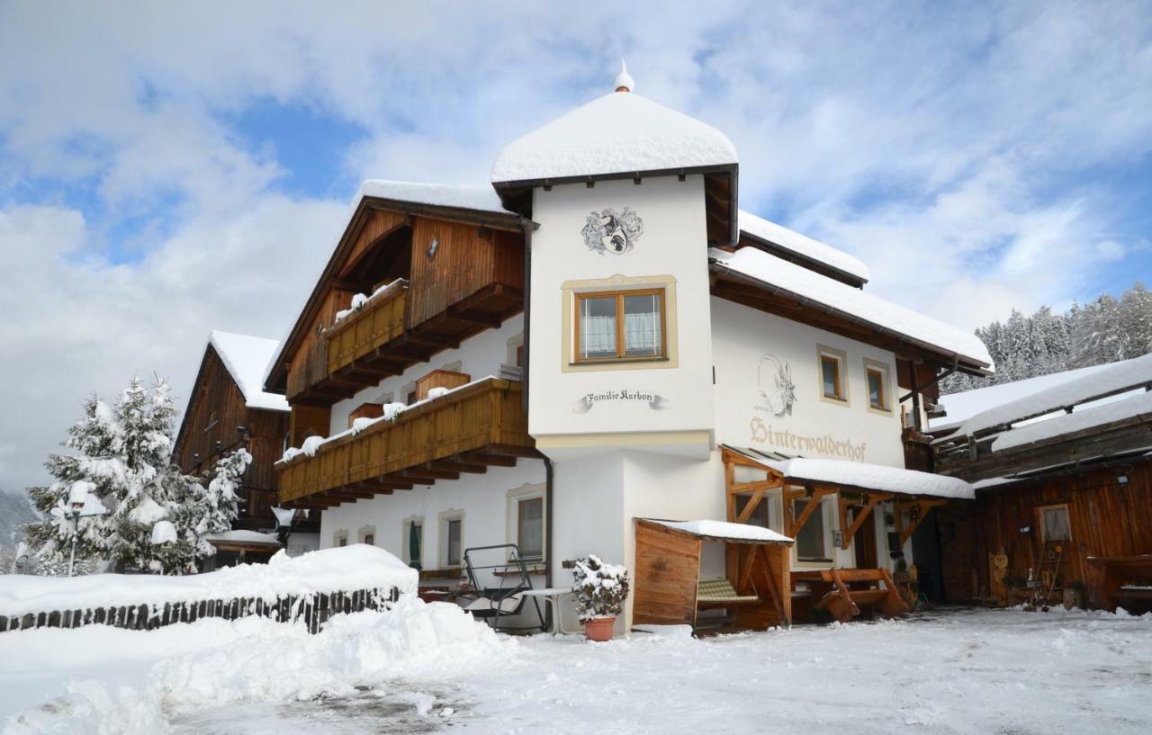 Zimmer - Hinterwalderhof Bed & Breakfast Rio di Pusteria ภายนอก รูปภาพ